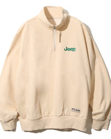 [JEEP] [ハンシーズンスペシャル] Half Zip-Up M-Logo Sweat - コクモト KOCUMOTO