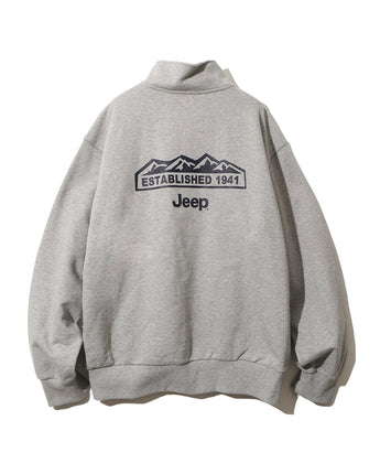 [JEEP] [ハンシーズンスペシャル] Half Zip-Up M-Logo Sweat - コクモト KOCUMOTO