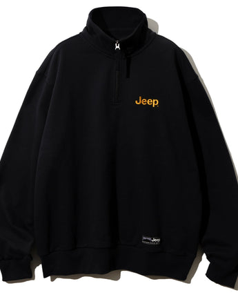 [JEEP] [ハンシーズンスペシャル] Half Zip-Up M-Logo Sweat - コクモト KOCUMOTO