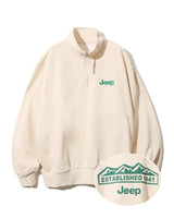 [JEEP] [ハンシーズンスペシャル] Half Zip-Up M-Logo Sweat - コクモト KOCUMOTO