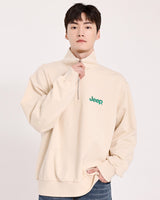 [JEEP] [ハンシーズンスペシャル] Half Zip-Up M-Logo Sweat - コクモト KOCUMOTO