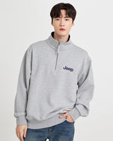 [JEEP] [ハンシーズンスペシャル] Half Zip-Up M-Logo Sweat - コクモト KOCUMOTO