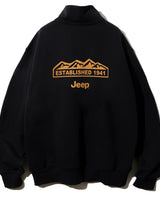 [JEEP] [ハンシーズンスペシャル] Half Zip-Up M-Logo Sweat - コクモト KOCUMOTO