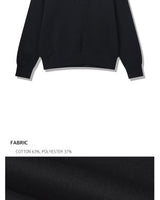 [JEEP] Half Zip-Up M-Logo Sweat _ BLACK (JP5TSU839BK) 韓国ファッション カップルアイテム - コクモト KOCUMOTO