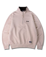 [JEEP] Half Zip-Up M-Logo Sweat _ L.PINK (JP5TSU839LP) 韓国ファッション カップルアイテム - コクモト KOCUMOTO