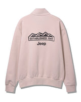 [JEEP] Half Zip-Up M-Logo Sweat _ L.PINK (JP5TSU839LP) 韓国ファッション カップルアイテム - コクモト KOCUMOTO