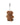 [JILL STUART] [24SS] Petit Bear keyring and charm _ D.BROWN 【ネックレス脱着】 [韓国人気] - コクモト KOCUMOTO