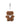 [JILL STUART] [24SS] Petit Bear keyring and charm _ D.BROWN 【ネックレス脱着】 [韓国人気] - コクモト KOCUMOTO