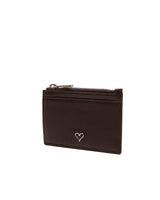 [JILLSTUART] [22FW][Amo] Heart-zipper pocket leather card wallet _ BROWN - コクモト KOCUMOTO