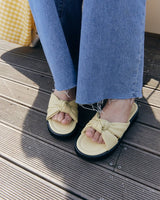[JILLSTUART] 22SS [EMILY] Knotted Lace-up Platform Sandals 4色 デイリー 女性の靴 - コクモト KOCUMOTO
