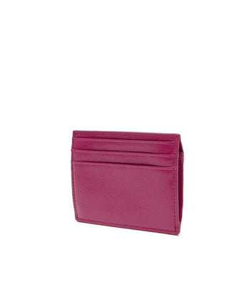 [JILLSTUART] [23FW] [Egg] Logo pocket cracked leather card wallet _ CHERRY - コクモト KOCUMOTO