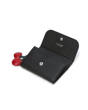 [JILLSTUART] [23FW][PAPER] Cherry slim card wallet _ BLACK - コクモト KOCUMOTO