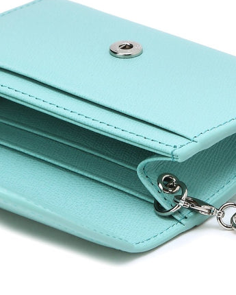 [JILLSTUART] [23FW][PAPER] Cherry slim card wallet _ BLUE - コクモト KOCUMOTO