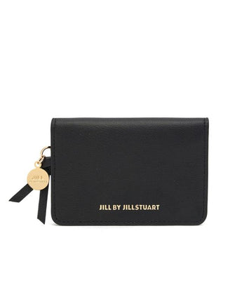 [JILLSTUART] [24SS] [BONNIE] Coin charm decorated leather card wallet _ BLACK - コクモト KOCUMOTO