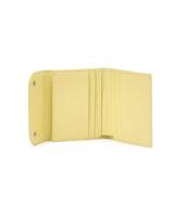 [JILLSTUART] [24SS] [Egg] Logo crack leather bifold wallet _YELLOW - コクモト KOCUMOTO