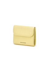 [JILLSTUART] [24SS] [Egg] Logo crack leather bifold wallet _YELLOW - コクモト KOCUMOTO