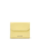 [JILLSTUART] [24SS] [Egg] Logo crack leather bifold wallet _YELLOW - コクモト KOCUMOTO