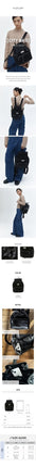 [JILLSTUART] [24SS][CITY BAG] Logo metal point black backpack_ BLACK 新商品 女性バッグ - コクモト KOCUMOTO