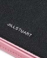 [JILLSTUART] [24SS][LILY] 内部 配色 cowhide leather wallet _ LIGHT PINK - コクモト KOCUMOTO