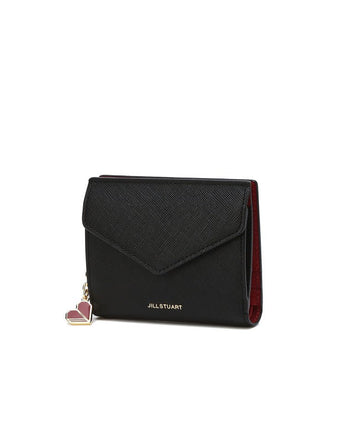 [JILLSTUART] Cowhide inner red color bifold wallet - コクモト KOCUMOTO