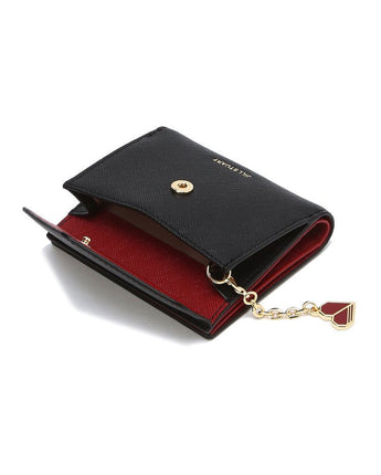 [JILLSTUART] Cowhide inner red color bifold wallet - コクモト KOCUMOTO