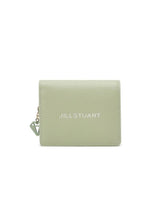 [JILLSTUART] [Gelato] Leather petite charm 装飾 2段 bifold wallet _ MINT - コクモト KOCUMOTO