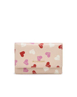 [JILLSTUART] [HEART] Heart Pattern Pink Cowhide Card Holder - コクモト KOCUMOTO
