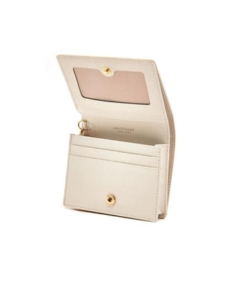 [JILLSTUART] Ivory Leather Petit Charms Bifold Wallet - コクモト KOCUMOTO