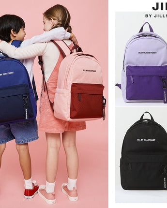 [JILLSTUART] [KIDS] Logo embroidery backpack 4色 子供バッグ スクールバッグ - コクモト KOCUMOTO