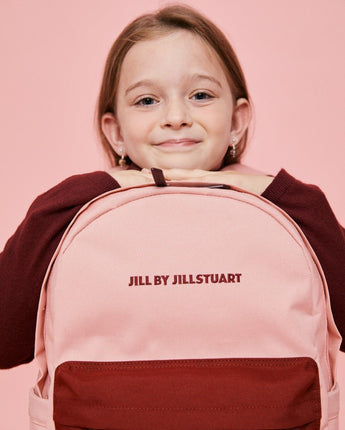 [JILLSTUART] [KIDS] Logo embroidery backpack 4色 子供バッグ スクールバッグ - コクモト KOCUMOTO