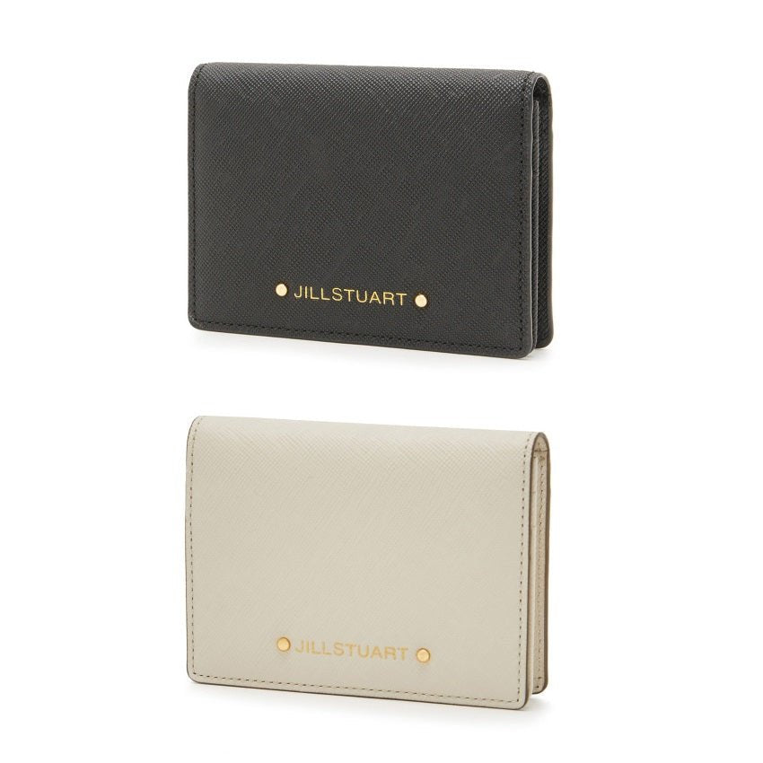 [JILLSTUART] Leather studded compact business card 半財布 2色 - コクモト KOCUMOTO