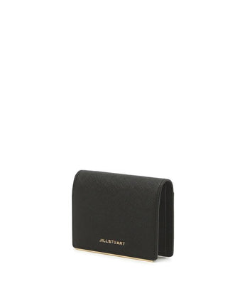 [JILLSTUART] [Lily HIGH] Logo Embellished Cowhide semi-wallet 2色 - コクモト KOCUMOTO