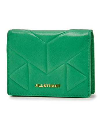 [JILLSTUART] [Rosella Sutra] Cowhide Logo 2段 半財布 2色 - コクモト KOCUMOTO