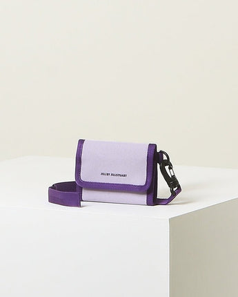 [JILLSTUART][22FW][KIDS] Color matching necklace type wallet _ VIOLET - コクモト KOCUMOTO