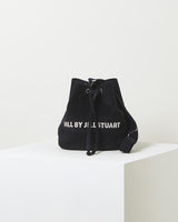[JILLSTUART][22FW][Momo] Logo embroidered corduroy bucket bag _ NAVY デイリー 女性バッグ - コクモト KOCUMOTO