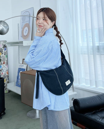 [JILLSTUART][23FW] Canvas stitch body cross and shoulder bag 韓国人気 韓国ファッション 女性バッグ ショルダーバッグ クロスバック 大学生 ファッションバッグ ハ - コクモト KOCUMOTO