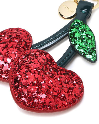 [JILLSTUART][23FW] [Charm] Cherry Sequin Leather Keyring 2色 バッグ装飾 新商品 韓国ブランド 韓国人気 韓国ファッション 学生 贈り物 ストリートファッション カップルアイテム 友情ギフト - コクモト KOCUMOTO