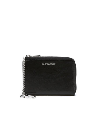 [JILLSTUART][23FW] Egg zipper wallet _ BLACK - コクモト KOCUMOTO