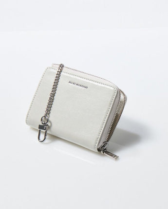 [JILLSTUART][23FW] Egg zipper wallet _ IVORY - コクモト KOCUMOTO