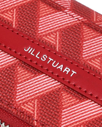 [JILLSTUART][23FW] [ROSELLA] Zipper pattern leather key holder _ RED - コクモト KOCUMOTO