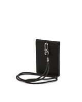 [JILLSTUART][23FW][JUDE] Black leather logo necklace type card holder _ BLACK ネックレス型財布 - コクモト KOCUMOTO