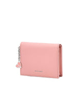 [JILLSTUART][23FW][LILY] Pink logo decorated cowhide bi-fold wallet _ Pink 韓国人気 贈り物 - コクモト KOCUMOTO