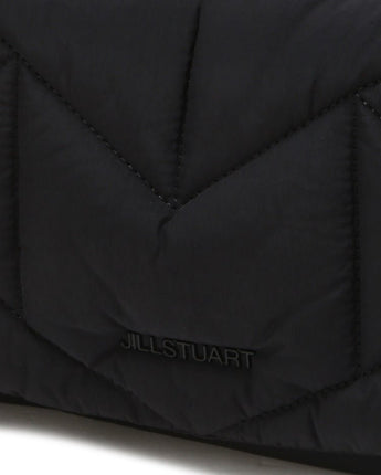 [JILLSTUART][23FW][ROSELLA] Rosella Pudding Black Quilted Shoulder and Crossbody Bag 2色 韓国人気 韓国ファッション 女性バッグ 大学生 バックパック ファッションバッグ - コクモト KOCUMOTO