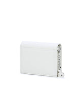 [JILLSTUART][23SS] White logo decorated cowhide business card wallet 韓国人気 カード財布 - コクモト KOCUMOTO
