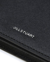 [JILLSTUART][23SS]Black logo decorated cowhide business card wallet 半財布 - コクモト KOCUMOTO