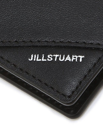 [JILLSTUART][24SS] Diagonal logo point ID card holder _ BLACK ネックレス型財布 - コクモト KOCUMOTO