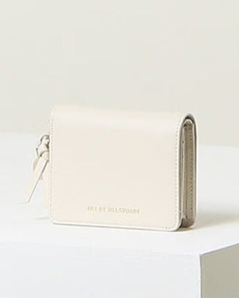 [JILLSTUART][24SS][BONNIE]Logo printed cowhide leather wallet _ IVORY - コクモト KOCUMOTO