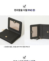 [JILLSTUART][24SS][BONNIE]Logo printed cowhide leather wallet _ IVORY - コクモト KOCUMOTO