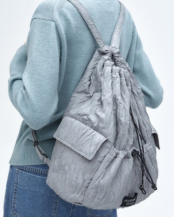 [JILLSTUART][24SS][Gelato Pleats] Pleated lightweight backpack 2色 韓国人気/バックパック - コクモト KOCUMOTO