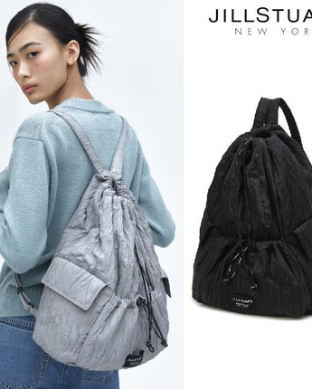 [JILLSTUART][24SS][Gelato Pleats] Pleated lightweight backpack 2色 韓国人気/バックパック - コクモト KOCUMOTO